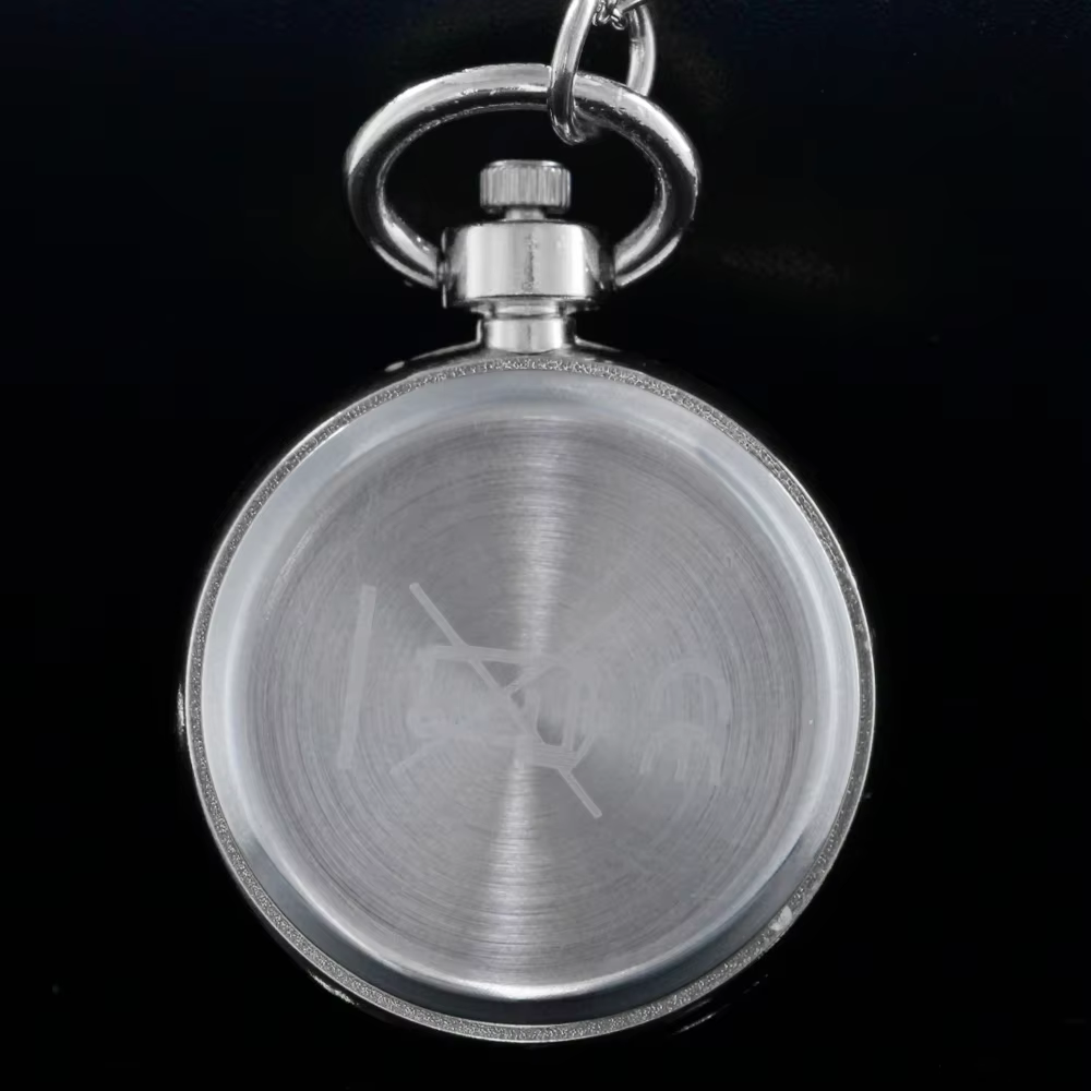 Retro Numerals Display Quartz Pocket Watch Vintage Pendant Clock for Men Women Fob Sweater Chain Pocket Watches