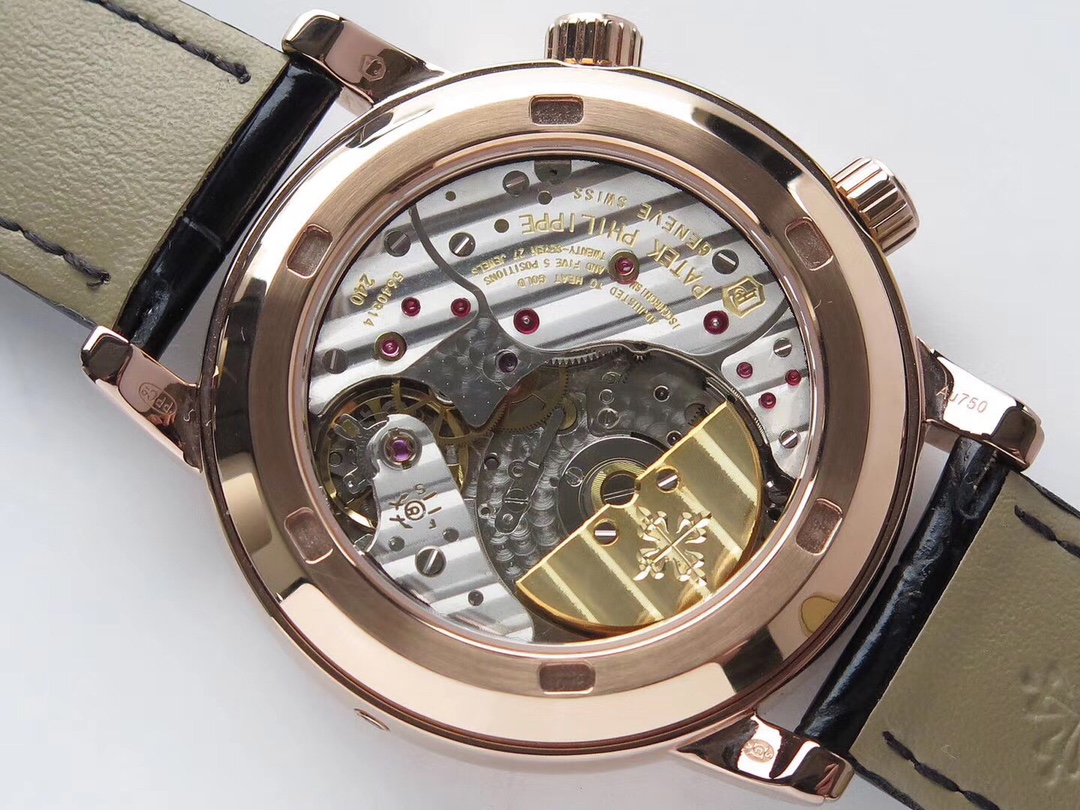 Patek Philippe Complicated Chronograph Series 5396G-011, Black Dial, 44mm size.