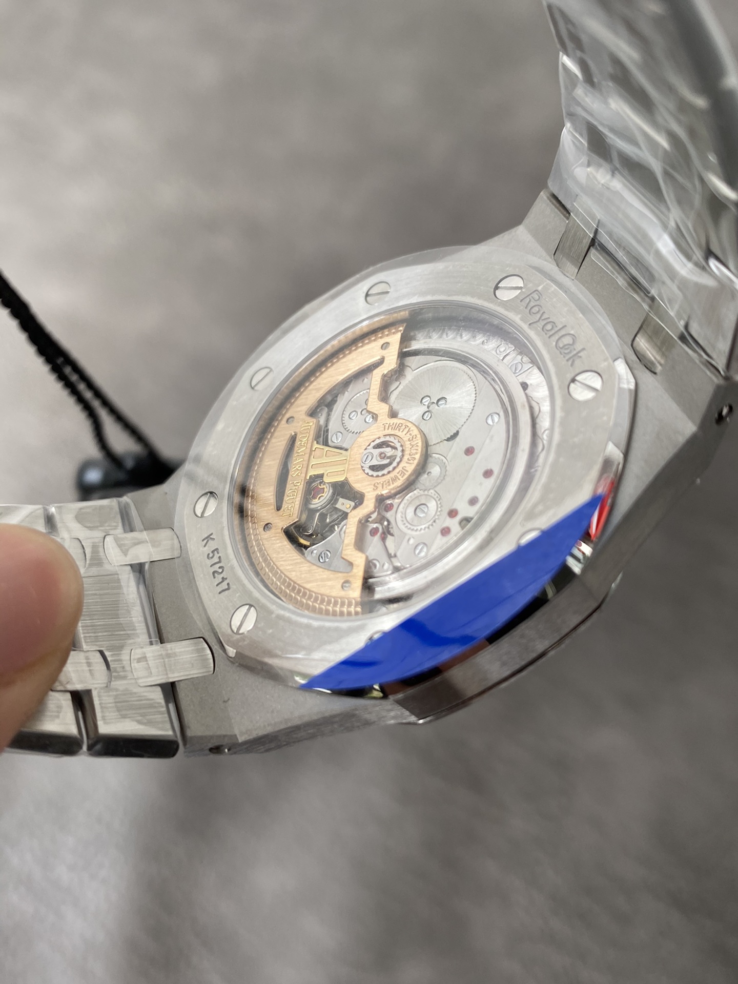 Audemars Piguet Royal Oak Offshore Series 15202ST.OO.1240ST.01, Blue Dial, 39mm Size.