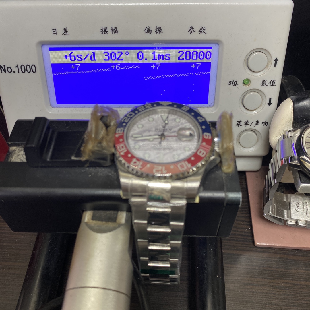 Rolex GMT-Master series m126719blro-0002, Meteorite Dial
