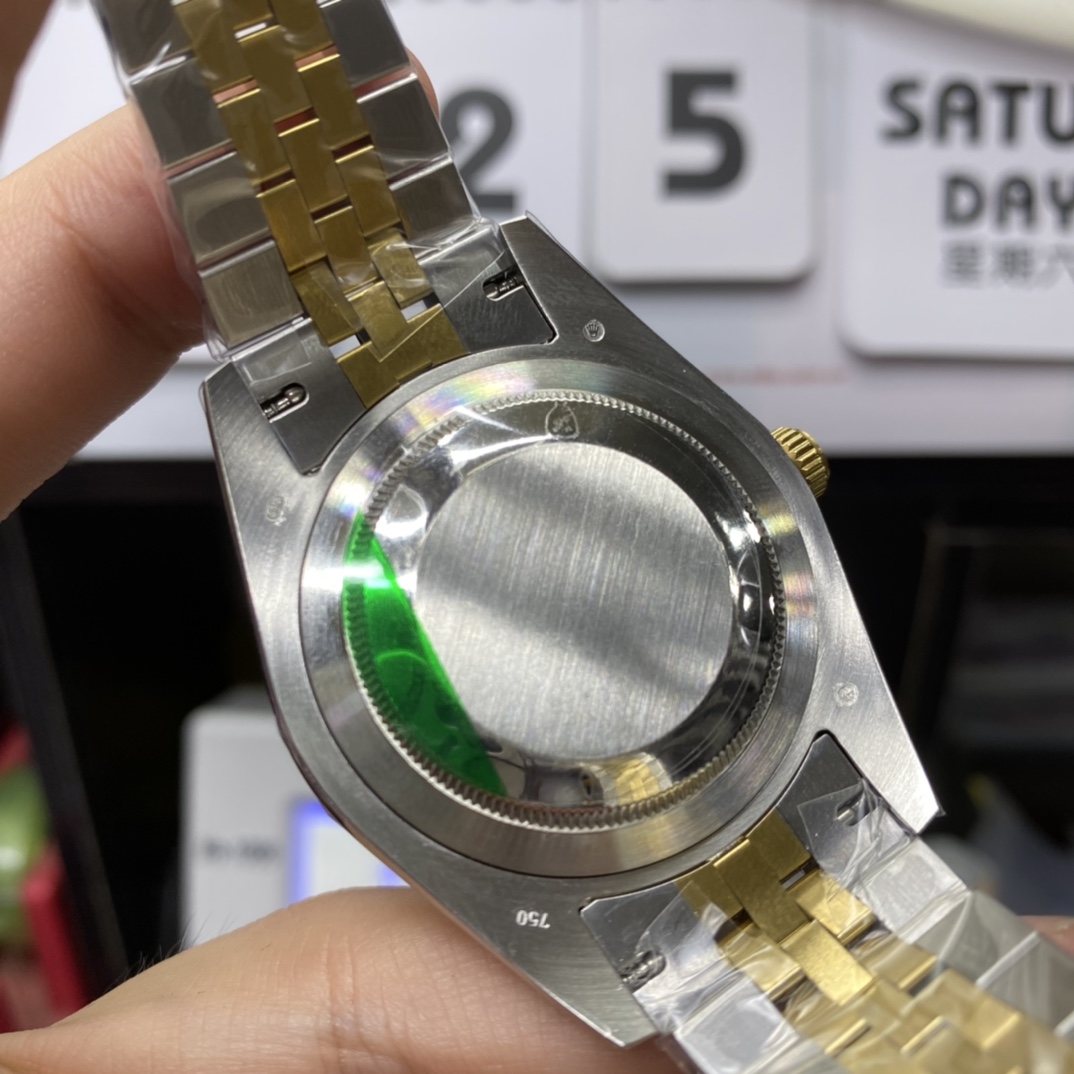 Rolex Datejust series Computer grain DIAL, gold brezel  , 41mm size,