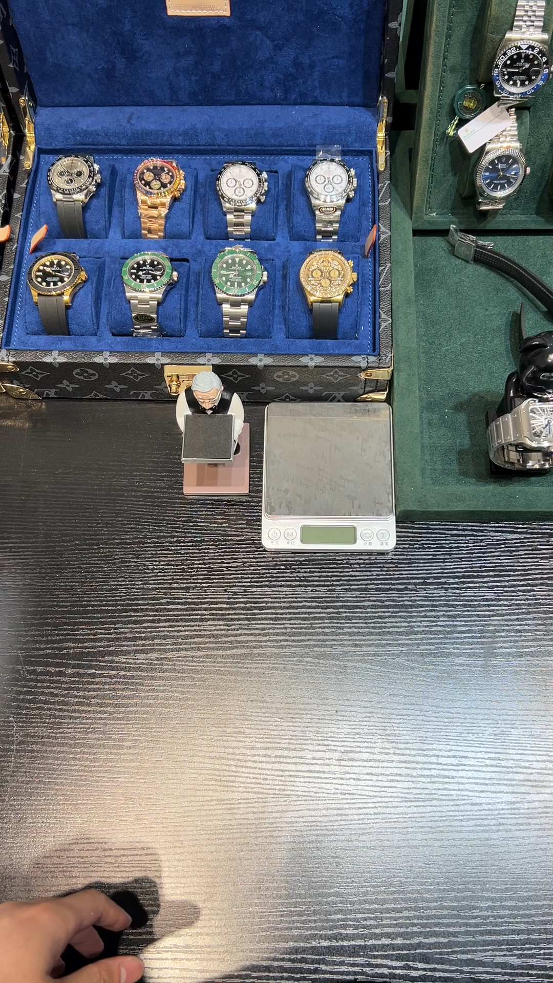 Patek Philippe Nautilus series 5711 all black case BLAKEN modify of