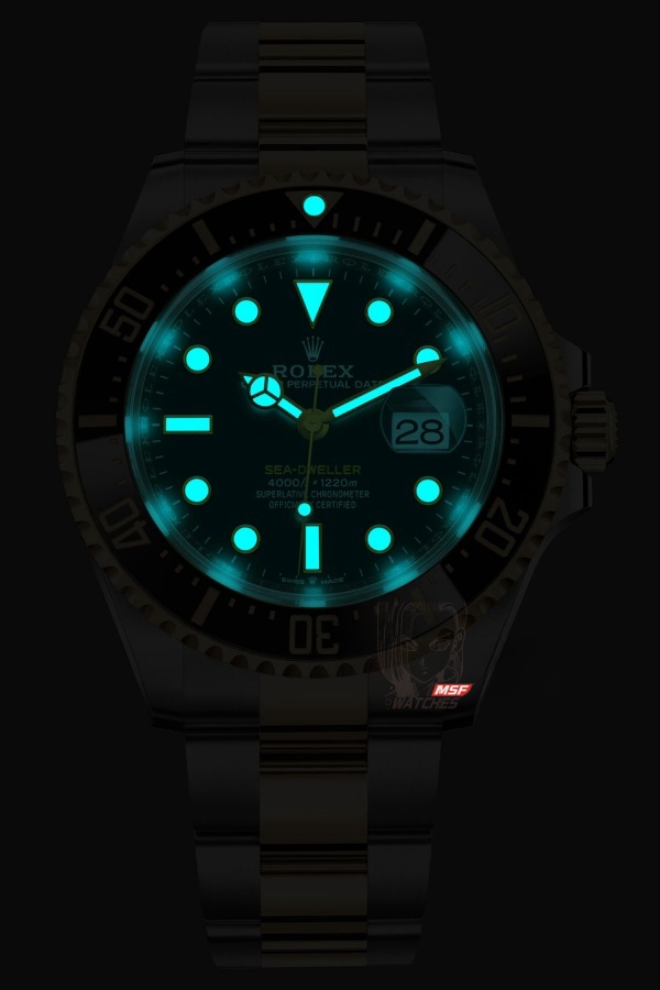 Rolex Sea-Dweller series m126603-0001, Black Dial