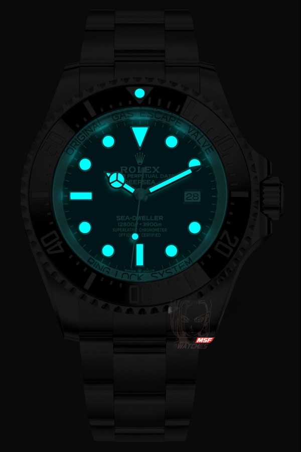 Rolex Sea-Dweller seriesm126660-0001, black Dial