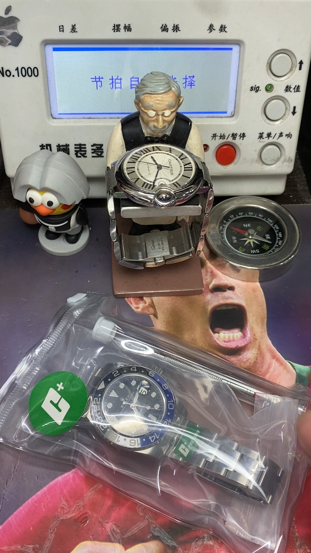 Rolex GMT-Master II Series M126710BLNR-0003 Watch model (Blue and Black Bezel)40mm