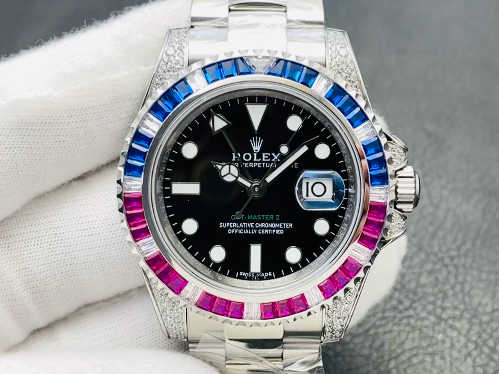 Rolex GMT-Master II Series watch model m116759 SAru-78209  40mm