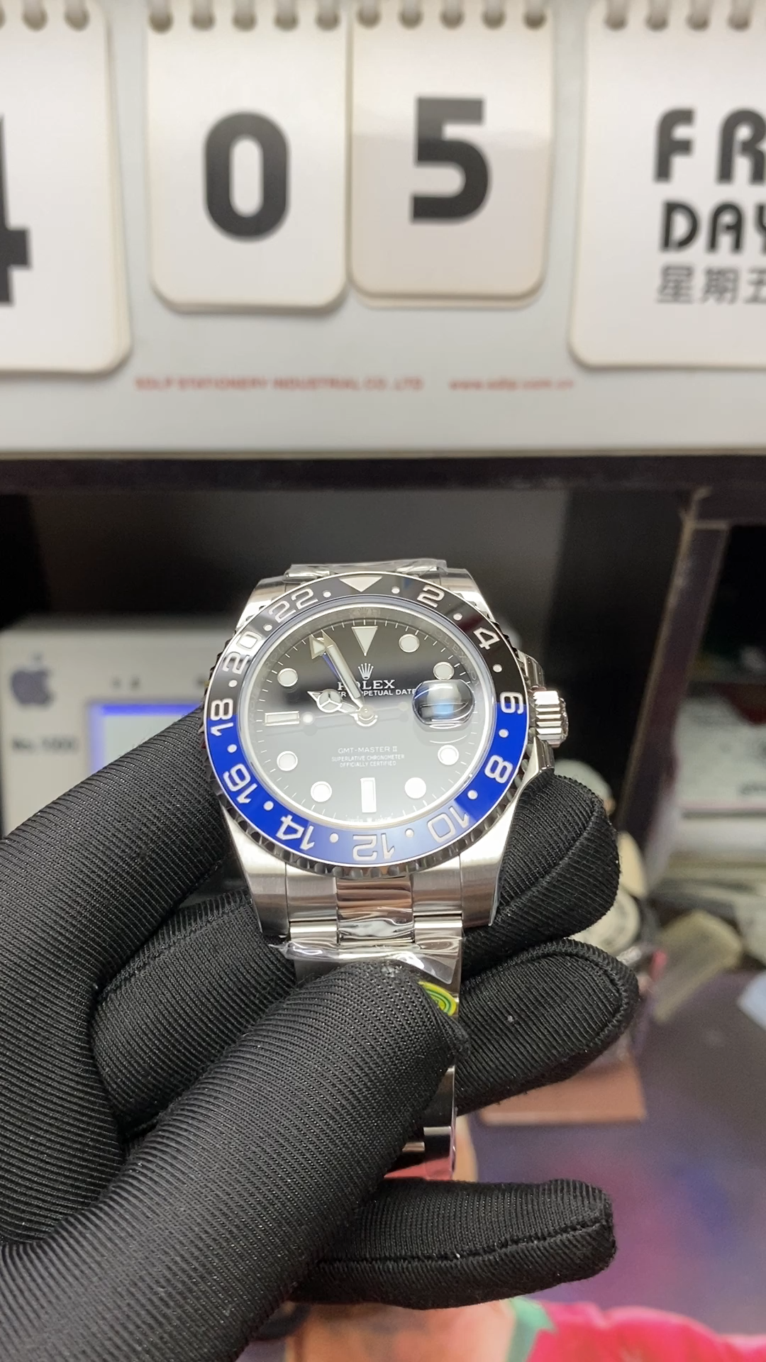 Rolex GMT-Master II Series M126710BLNR-0003 Watch model (Blue and Black Bezel)40mm