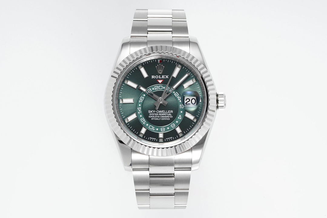 Rolex SKY-DWELLER Series Watch Model M336934-0001 GREEN DAIL 2023 42mm