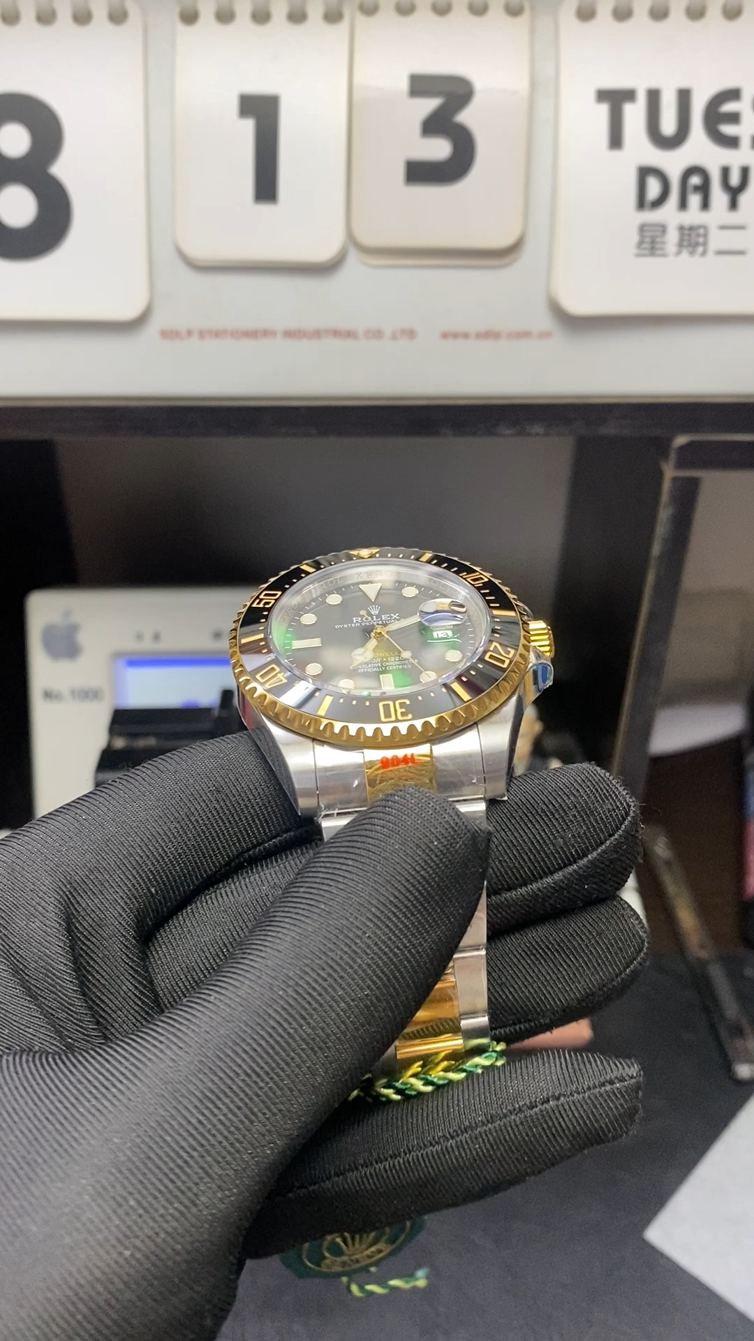 Rolex Sea-Dweller series m126603-0001, Black Dial