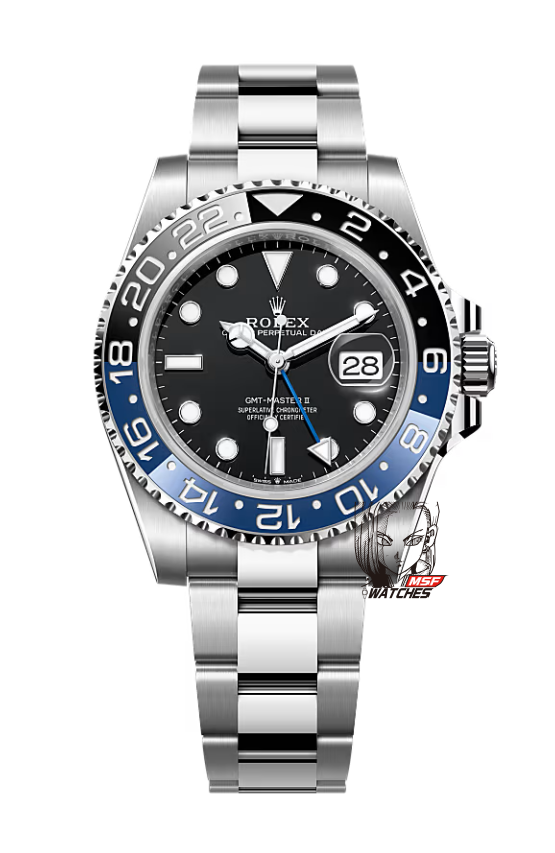 Rolex GMT-Master II Series M126710BLNR-0003 Watch model (Blue and Black Bezel)40mm